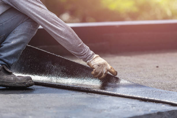 Professional Exterior Waterproofing technician working in Somerset, IN